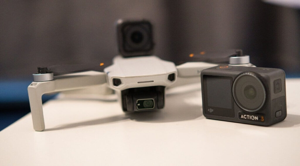 Actionkameras und Drohnen gemeinsam verwenden Tipps